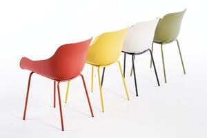 Verschiedene Farben lassen sich gut kombinieren