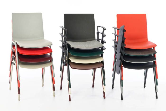 Verschiedene Stuhlarten der Rhodos Stühle können kombiniert werden