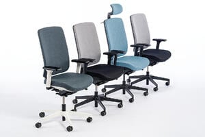 Verschiedene Ausführungen von unserem Bürodrehstuhl Santiago