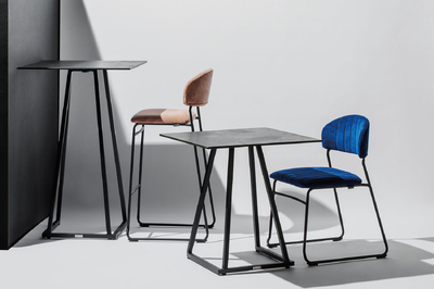 Die Sitzgelegenheiten der Modellfamilie Texel sind sehr bequem