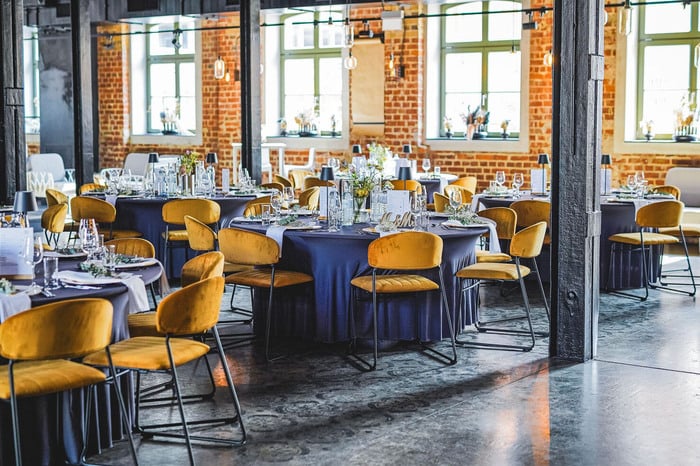 Die Texel Polsterstühle passen sich den Räumlichkeiten an