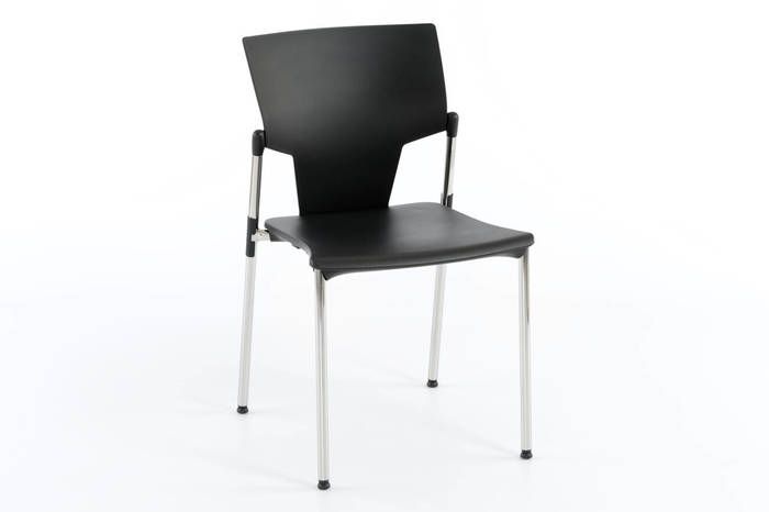 Das schlichte und dennoch ansprechende Stuhldesign überzeugt beim ersten Blick