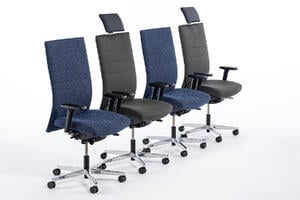 Verschiedene Ausführungen von unserem Bürodrehstuhl Westminster