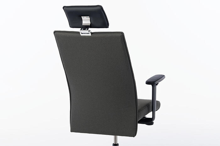 Unsere Bürodrehstühle Westminster haben eine bequeme Rückenlehne