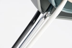 Das Gestell ist verschiedenen Ausführungen erhältlich