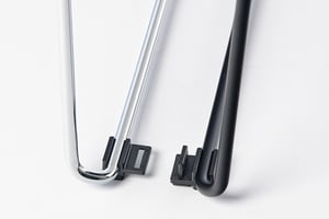 Optional erhältliche Verbinder können schnell eingehakt werden