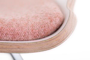 Das Sitzpolster des Alabama AL SP passt sich der Sitzfläche an