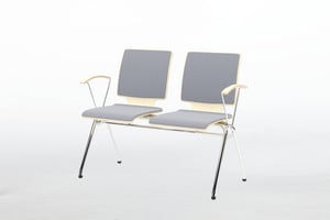 Die Traversenbank Alabama mit Sitz und Rückenpolster Die Traversenbank Alabama mit Sitz und Rückenpolster