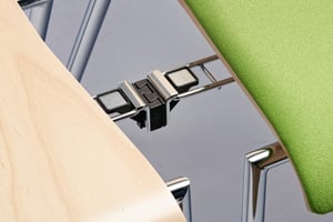 Einfache Verbindung der Stuhlverbinder