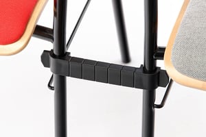 Die losen Reihenverbinder können problemlos angebracht werden