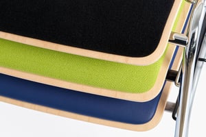 Verschiedene Arten von Polsterbezügen können gewählt werden