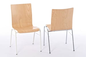 Die Arizona Schalenstühle sind universell einsetzbar