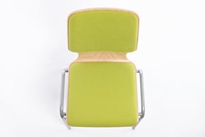 Der gepolsterte Stapelstuhl Atlanta SP RP in der Draufsicht