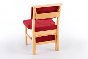 Die Kniebank des Bamberg kann eingeklappt werden