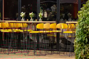 Die Barhocker Bermuda sind sehr bequem