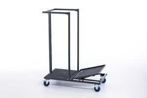 Unser Transportwagen der Polsterstühle Bermuda