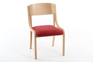 Das Sitzpolster ist in verschiedenen Farben erhältlich