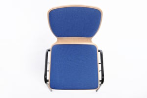 Der Florida SP RP mit Sitz und Rückenpolster in der Draufsicht