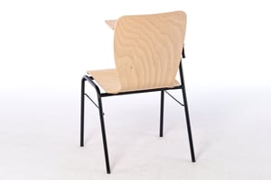 Das Schichtholz der Schale ist sehr schön gemasert