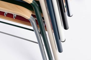 Verschiedene Gestellfarben können gewählt werden