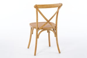 Die querstrebige Rückseite ist robust und schön