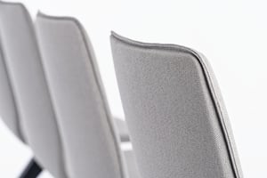 Die einzelnen Sitze sind hochwertig verarbeitet