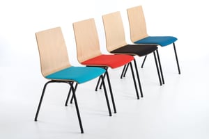 Der Polsterstuhl kann auch als Wartebereich und für Wartezimmer genutzt werden