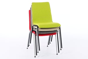 Der Havanna VP ist zugleich ein praktischer Stapelstuhl