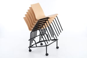 Der praktischer Transportwagen ist auch optimal zur Einlagerung