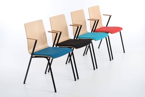 Die Sitzpolster des Havanna AL SP sind in vielen Farben erhältlich