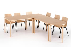 Egal, ob Konferenz oder Frühstückspause, es passt und sieht ansprechend aus