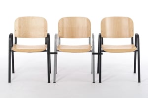 Unsere Iso HO AL können auch als feste Stuhlreihen gestellt werden