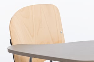 Die gebogene Rückenlehne des Iso Plus HO ST Die gebogene Rückenlehne des Iso Plus HO ST
