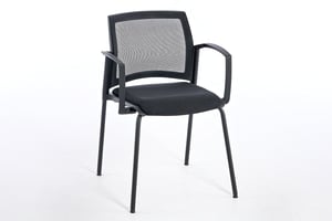 Die Besucherstühle London AL sind bequem und gleichzeitig ansprechend