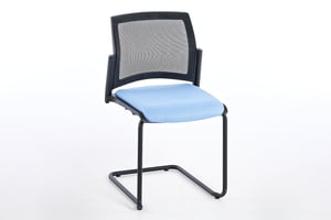 Der London FS ist ein bequemer Freischwingerstuhl