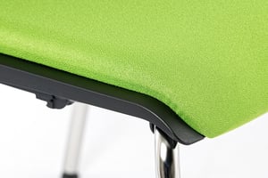 Die Polsterung ist strapazierfähig und bequem