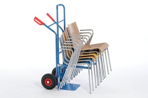 Mit der Stuhlkarre können die Mailand AL einfach transportiert werden