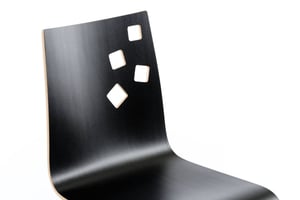 Verschiedene Designs der Rückenlehne sind möglich