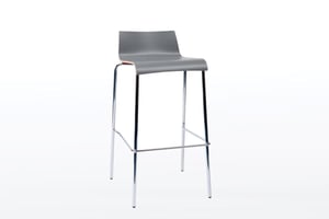 Ansprechend - Elegant und sehr hochwertig wirkt unser Mailand Barhocker für Kunden und Gäste