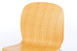 Die Holzschale ist interessant strukturiert
