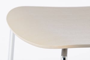 Die Sitzschale ist angenehm abgerundet
