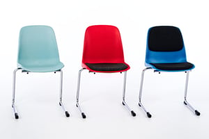 Auch mit Sitz- und Rückenpolster erhältlich