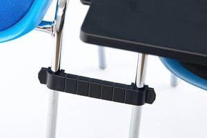 Zur Erstellung fester Stuhlreihen sind unsere Verbinder geeignet