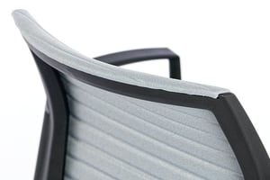 Die Polsterbezüge sind um die obere Kante herumgezogen