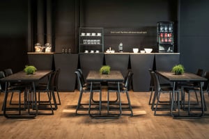 Die Melbourne Stühle geben ein elegantes Bild