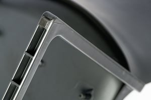 In die Kufen sind Bodengleiter eingelassen