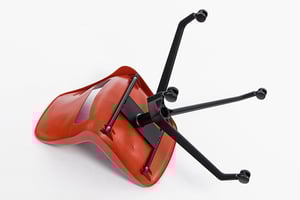 Ansicht vom Drehgestell von unten