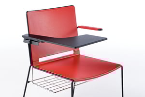 Ein Ablagekorb kann optional konfiguriert werden