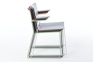 Gestapelt benötigen die Multan AL wenig Platz