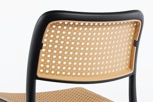 Die Rückenlehne kann leicht entnommen werden zur Reinigung